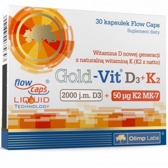 Olimp Labs Gold-Vit D3 K2 vitamin kapszula 30db