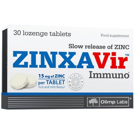 Olimp Labs Zinxavir immuno cink tabletta 30db