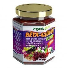 Organic force béta-glükán elixír gyümölcs 210g