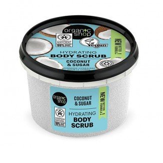 Organic shop hidratáló testradír 250ml