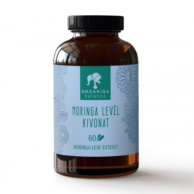 Organiqa balance moringa levél kivonat kapszula 60db Organiqa balance moringa levél kivonat kapszula 60db