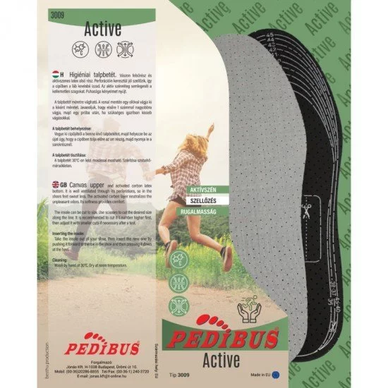Pedibus talpbetét active 35-46 1pár 