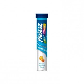 Plussz duo pezsgőtabletta magnézium 20db