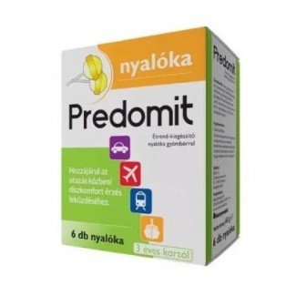 Predomit étrend-kiegészítő nyalóka gyömbérrel 60g