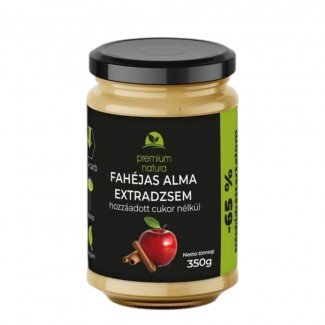 Premium Natura csökkentett energia tartalmú extra dzsem édesítőszerekkel fahéjas alma 350g