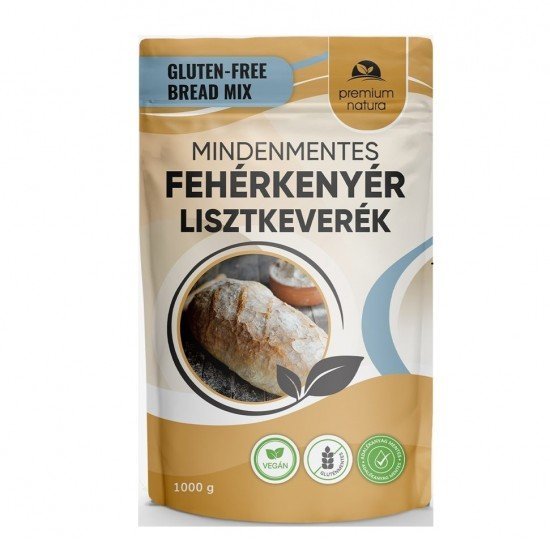 Premium Natura mindenmentes fehérkenyér lisztkeverék 1000g