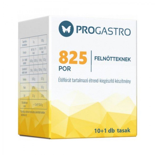Progastro 825 por 10+1 tasak 33g Progastro 825 por 10+1 tasak 33g