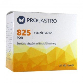 Progastro 825 por felnőtteknek élőflórát tartalmazó étrend-kiegészítő készítmény 31db