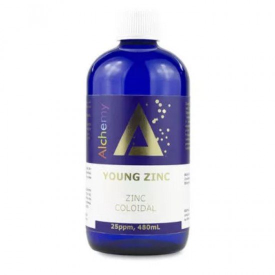 Pure Alchemy cink kolloid young zinc 25ppm 480ml Pure Alchemy cink kolloid young zinc 25ppm 480ml