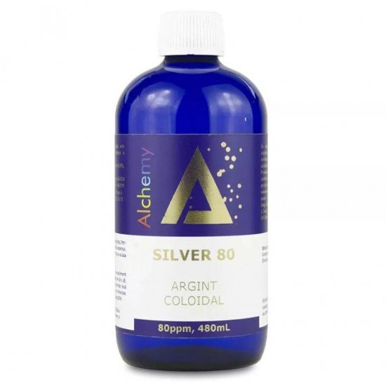 Pure Alchemy silver ezüstkolloid 80 ppm 480ml Pure Alchemy silver ezüstkolloid 80 ppm 480ml