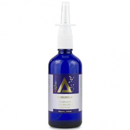 Pure Alchemy sinusilv ezüst kolloid orr porlasztó 40ppm 100ml Pure Alchemy sinusilv ezüst kolloid orr porlasztó 40ppm 100ml