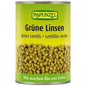 Rapunzel bio zöld lencse lében 400g