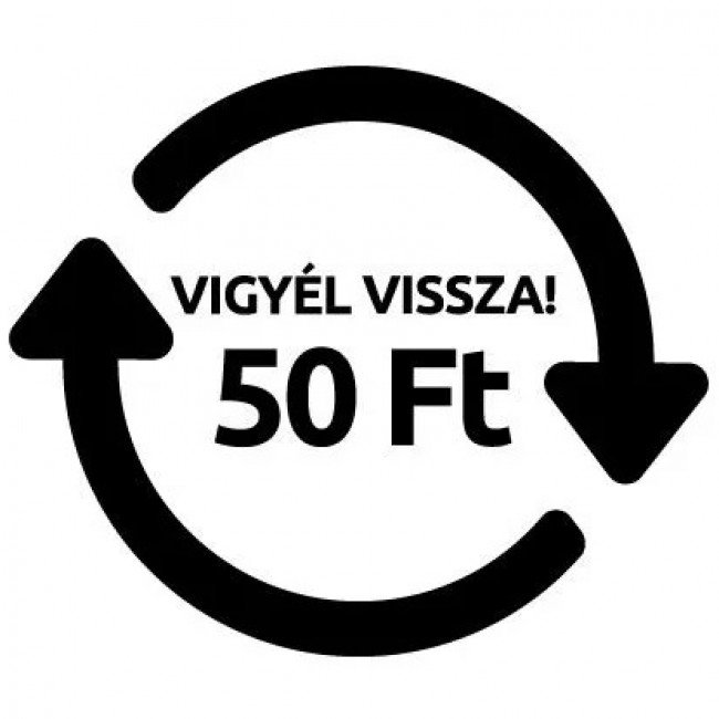 Vigyél vissza 50Ft visszaváltási díj Vigyél vissza 50Ft visszaváltási díj