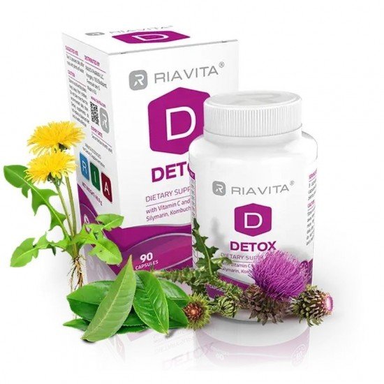 Riavita detox kapszula 90db