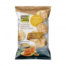 Rice up barnarizs chips mézes-mustáros 60g