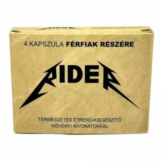 Rider kapszula férfiak részére 4db