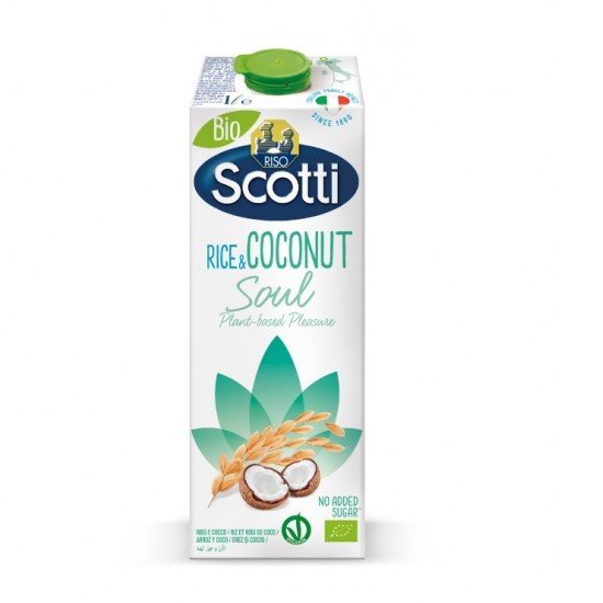 Riso scotti soul kókuszos rizsital kálciummal és vitaminokkal 1000ml