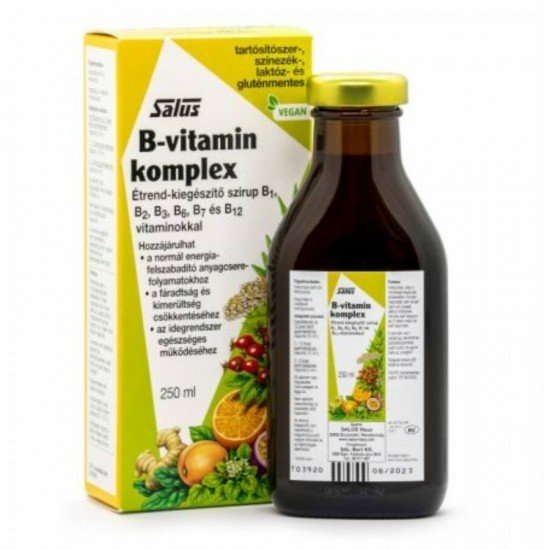 Salus b-vitamin komplex szirup 250ml