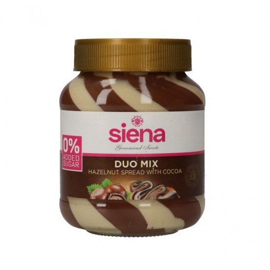 Siena duo mix kakaós mogyorós tejkrém édesítőszerrel 400g