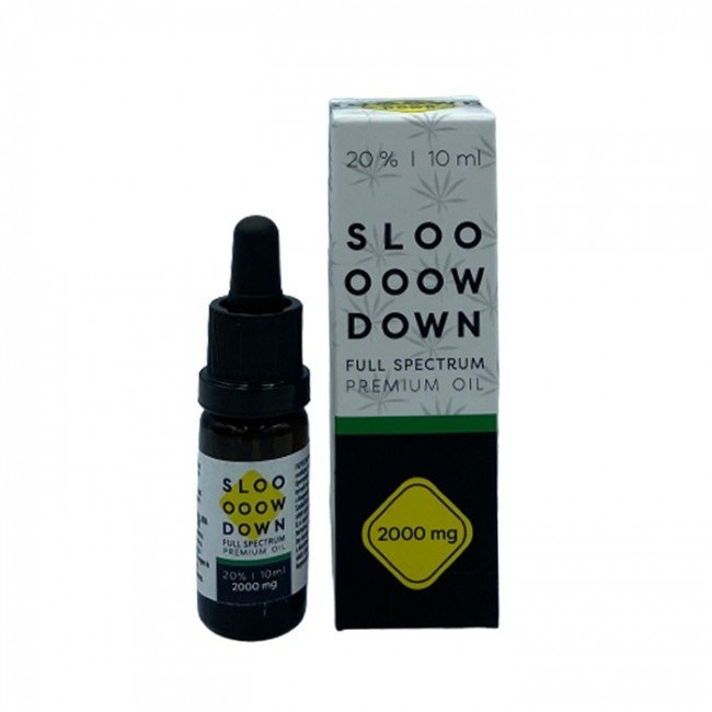Slow down premium cbd olaj 20% 10ml Slow down premium cbd olaj 20% 10ml