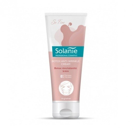Solanie so fine botox ránctalanító krém 250ml Solanie so fine botox ránctalanító krém 250ml