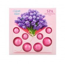 Spa Moments Fürdőbomba szett - Hiacinth Kisses 4x30g, 4x20g
