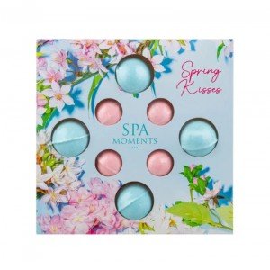 Spa Moments Fürdőbomba szett - Spring Kisses 4x30g, 4x20g Spa Moments Fürdőbomba szett - Spring Kisses 4x30g, 4x20g