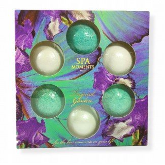 Spa Moments fürdőbomba szett – trópusi kert 6x60g