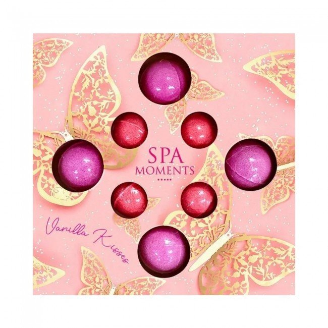 Spa Moments fürdőbomba szett – vanilla kisses 4x30g, 4x20g