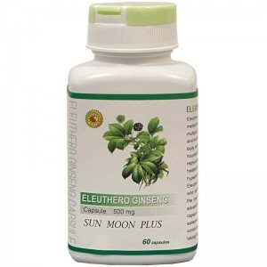 Sun moon eleuthero ginseng gyökér kapszula 60db Sun moon eleuthero ginseng gyökér kapszula 60db