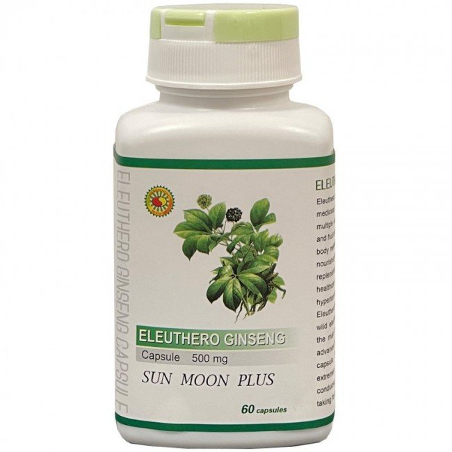 Sun moon eleuthero ginseng gyökér kapszula 60db