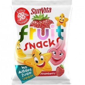 Sunvita fruit snacks eper 20g