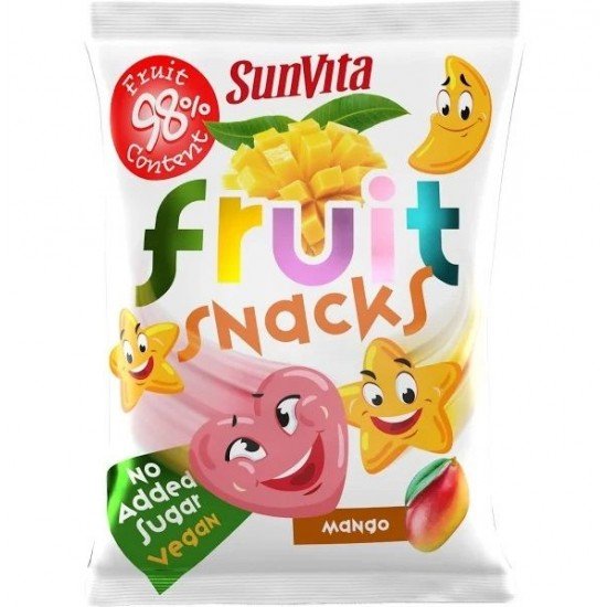 Sunvita fruit snacks mangó 20g