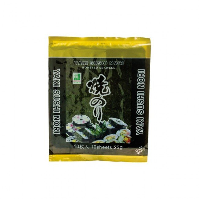 Sushi nori tengeri algalapok 10 lap 10db