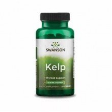 Swanson Kelp (Szerves Jód) tabletta 224mcg 250db