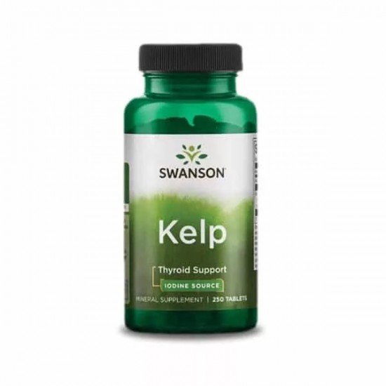 Swanson Kelp (Szerves Jód) tabletta 224mcg 250db