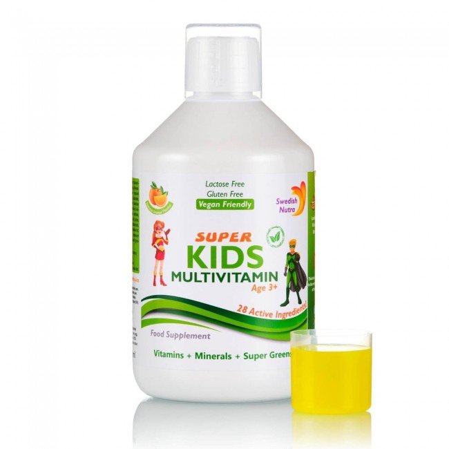 Swedish Nutra Super kids multivitamin 500ml