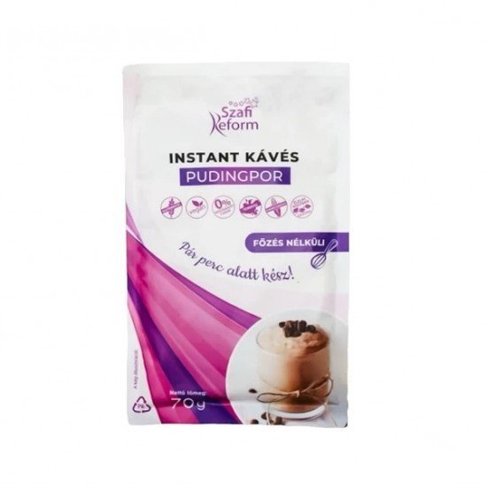 Szafi free instant pudingpor kávés 70g Szafi free instant pudingpor kávés 70g