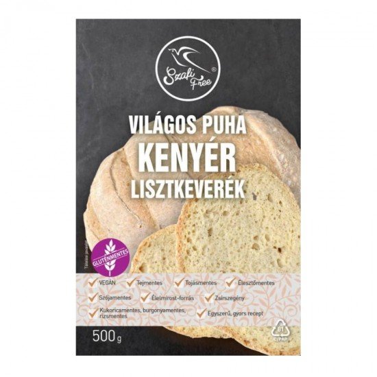 Szafi Free lisztkeverék világos puha kenyér 500g