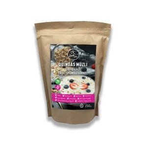 Szafi free quinoás müzli erdei gyümölcs 250g Szafi free quinoás müzli erdei gyümölcs 250g