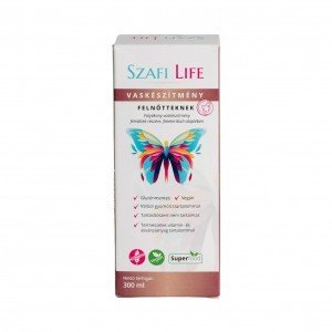 Szafi Life vaskészítmény felnőtteknek 300ml Szafi Life vaskészítmény felnőtteknek 300ml