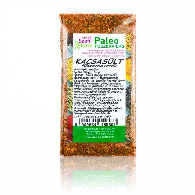Szafi reform kacsasült fűszerkeverék 50g