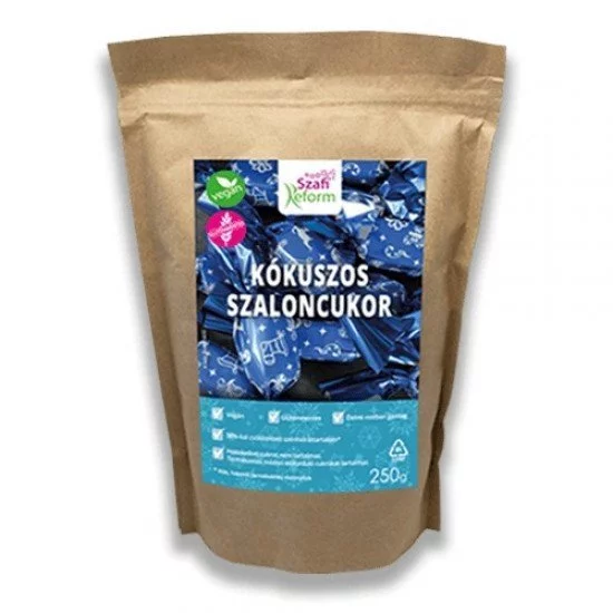 Szafi reform szaloncukor kókusz 250g Szafi reform szaloncukor kókusz 250g