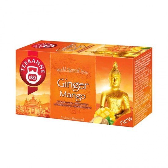 Teekanne ginger mangó ízű gyömbér tea 35g