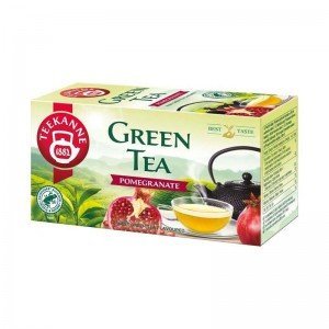 Teekanne zöld tea gránátalmás 20filter