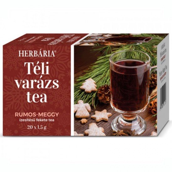 Herbária Téli varázs tea rumos meggy 20filter