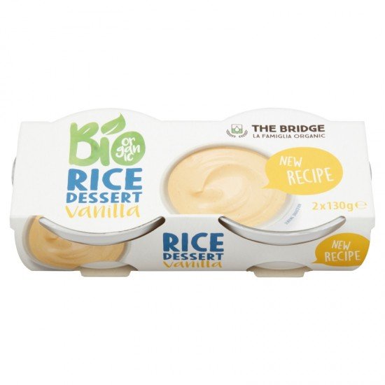 The Bridge bio rizsdesszert vanília 2db