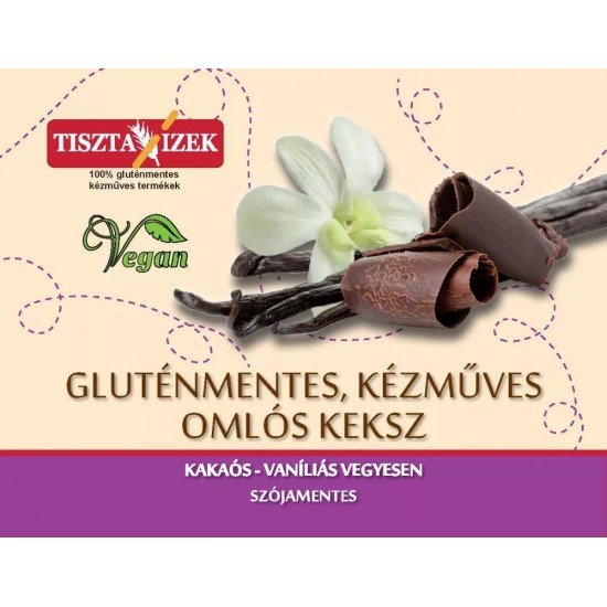 Tiszta ízek kókuszos keksz 180g