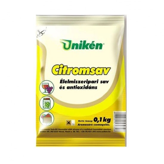 Unikén citromsav 100g Unikén citromsav 100g