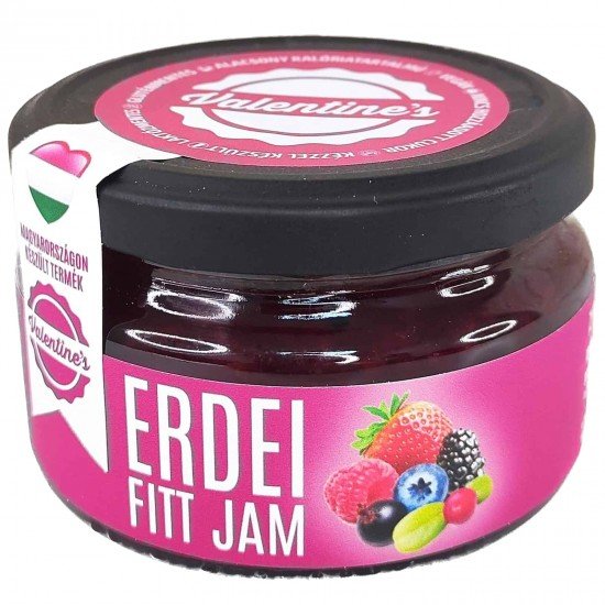 Valentine's fitt jam erdei 200g